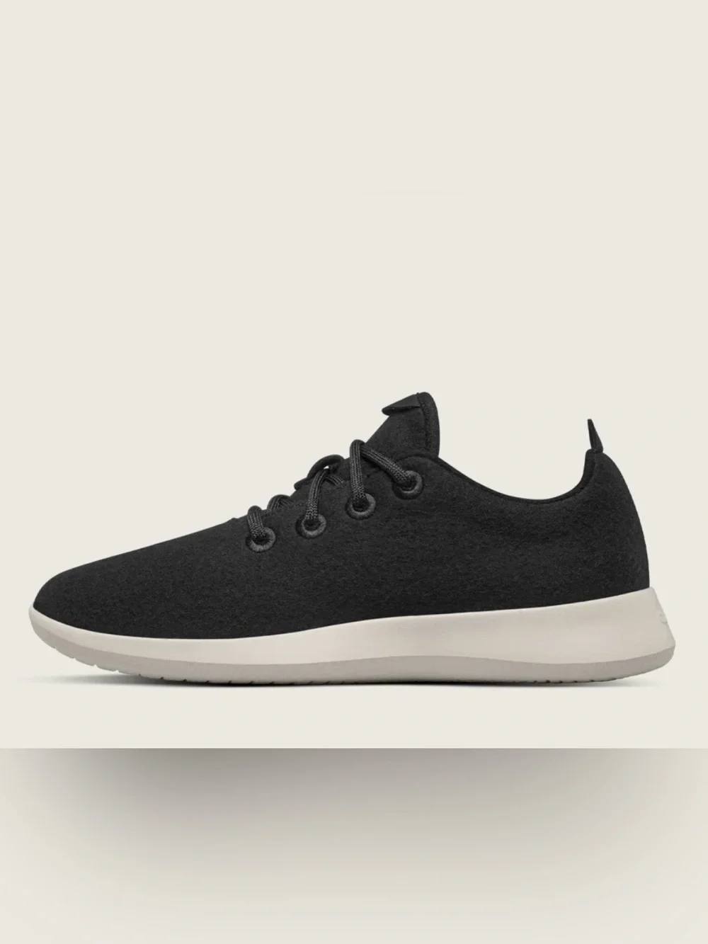 Allbirds Wool Runner Men’s 13 Black Merino Wool Sneakers Comfort Walking Shoes
